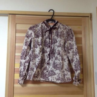 フィント(F i.n.t)のfi.n.t  トワル柄ブラウス(シャツ/ブラウス(長袖/七分))