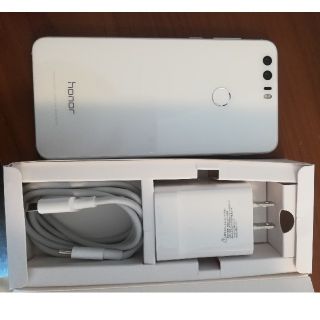 HUAWEI honor8 パールホワイト SIMフリー