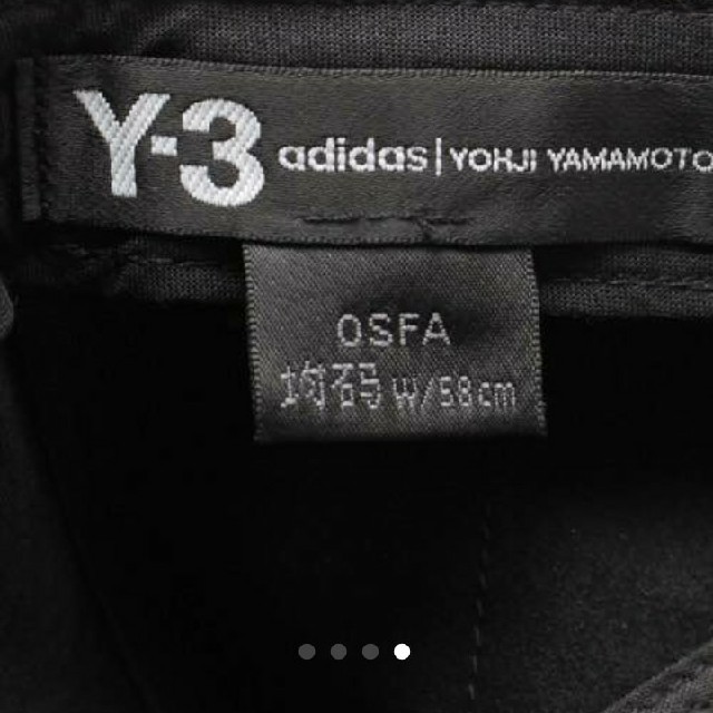 Y-3(ワイスリー)のY-3 youjiyamamoto ヨウジヤマモト キャップ メンズの帽子(キャップ)の商品写真