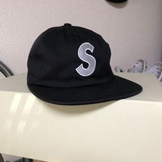 シュプリーム(Supreme)のsupreme slogo cap リフレクト Sロゴ ブラック(キャップ)