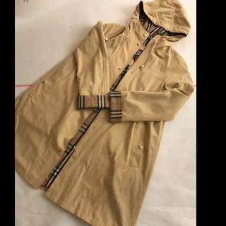 バーバリー(BURBERRY)のBURBERRY フード付きノバチェックコート(スプリングコート)