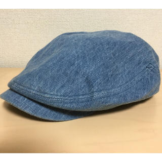 エビス(EVISU)のevisu ハンチングキャップ(ブリーチデニム) 未使用(ハンチング/ベレー帽)