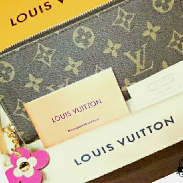 LOUIS VUITTON - 【確実正規品】【未使用】ルイヴィトン  ラウンドファスナー  クレマンス 長財布