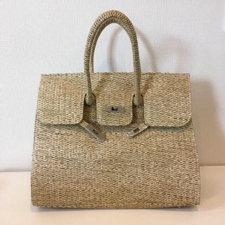 ドゥーズィエムクラス(DEUXIEME CLASSE)の【ロクさま専用】雑材ペーパーバーキンバッグ(かごバッグ/ストローバッグ)