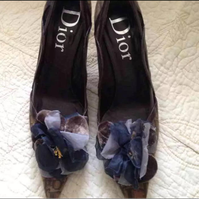 Dior(ディオール)のD ior  ロマンティックシリーズ パンプス美品 レディースの靴/シューズ(ハイヒール/パンプス)の商品写真