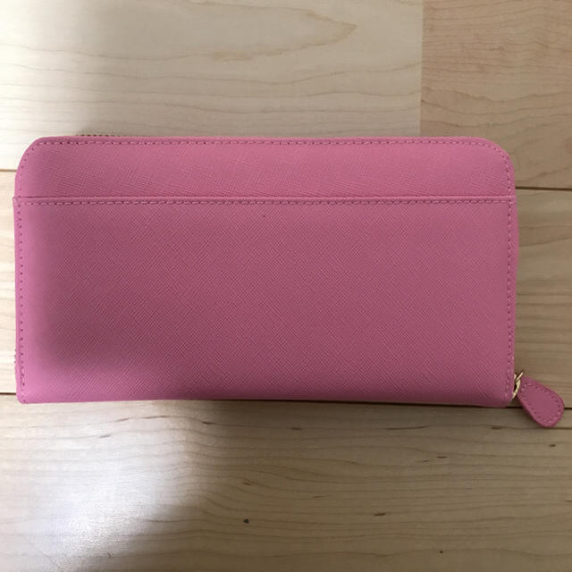 【新品】ラウンド 長財布 ピンク カードポケット多数 レディースのファッション小物(財布)の商品写真