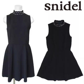 snidel  2WAYビジューカラードレス カラー