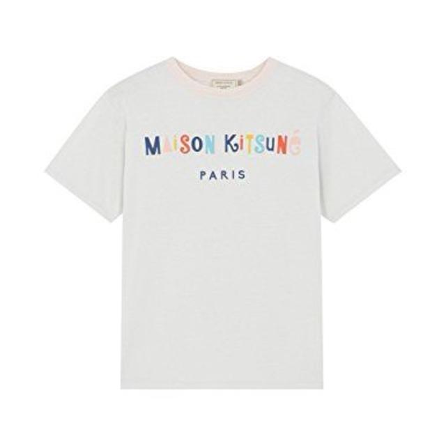 MAISON KITSUNE'(メゾンキツネ)の新品完売商品★maison kitsune　partyTシャツ レディースのトップス(Tシャツ(半袖/袖なし))の商品写真