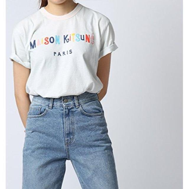 MAISON KITSUNE'(メゾンキツネ)の新品完売商品★maison kitsune　partyTシャツ レディースのトップス(Tシャツ(半袖/袖なし))の商品写真