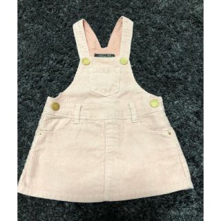 ザラ(ZARA)のZARA ザラ BabyGirl サロペットスカート ピンク 70〜80サイズ(スカート)