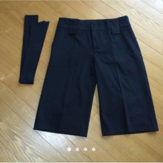 ザラ(ZARA)の未使用 ザラ センタープレスハーフパンツ(ハーフパンツ)