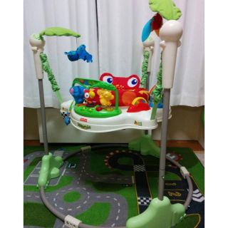 フィッシャープライス(Fisher-Price)の美品ジャンパルー happy star様専用(ベビージム)