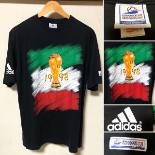 アディダス(adidas)の激レア❗️FIFA ワールドカップ 1998 フランス トロフィー Tシャツ(Tシャツ/カットソー(半袖/袖なし))