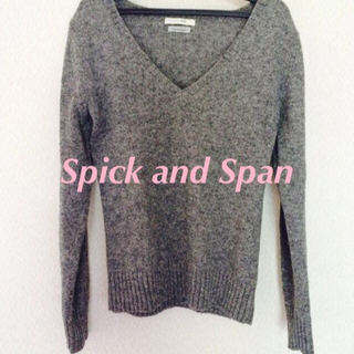 スピックアンドスパン(Spick & Span)の週末Sale☆ ウールセーター(ニット/セーター)