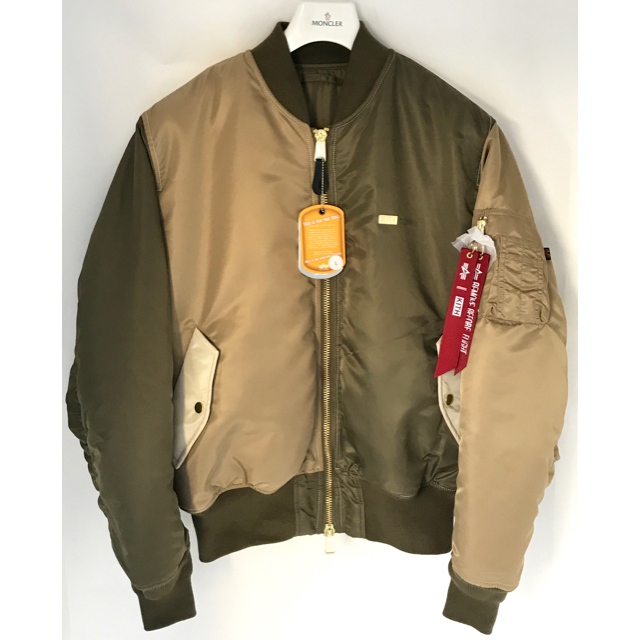 ALPHA INDUSTRIES - Lサイズ KITH X ALPHA MA-1 BOMBER ジャケットの