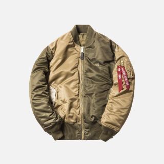 ALPHA INDUSTRIES - Lサイズ KITH X ALPHA MA-1 BOMBER ジャケットの