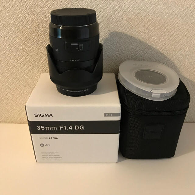 誠実】 SIGMA - キヤノン用 art DG F1.4 35mm 【つば九郎様用】SIGMA