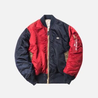 アルファインダストリーズ(ALPHA INDUSTRIES)のLサイズ　KITH X ALPHA MA-1 BOMBER ジャケット(フライトジャケット)