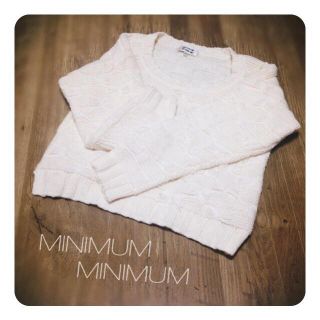 ミニマム(MINIMUM)のMINIMUM MINIMUM セーター(ニット/セーター)