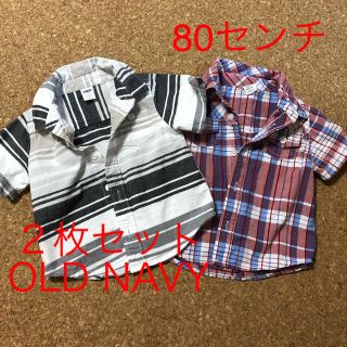 オールドネイビー(Old Navy)の半袖シャツ二枚組(シャツ/カットソー)