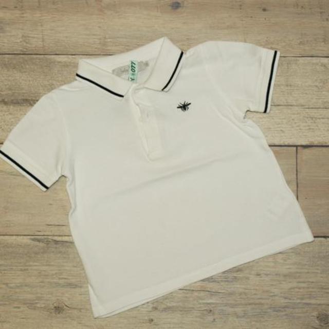 baby Dior - ベビーディオール・ホワイトポロシャツ 24サイズ 薄シミ痕あり クリーニング済みの通販 by ESSENCE's