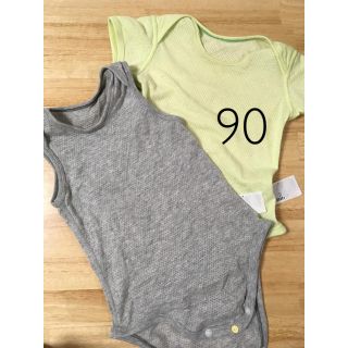 ユニクロ(UNIQLO)のUNIQLO  ベビーロンパース   メッシュ(下着)