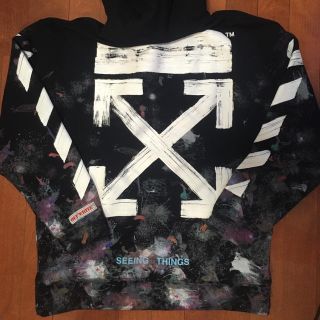 OFF-WHITE - Off white Galaxy オフホワイト ギャラクシー パーカーの