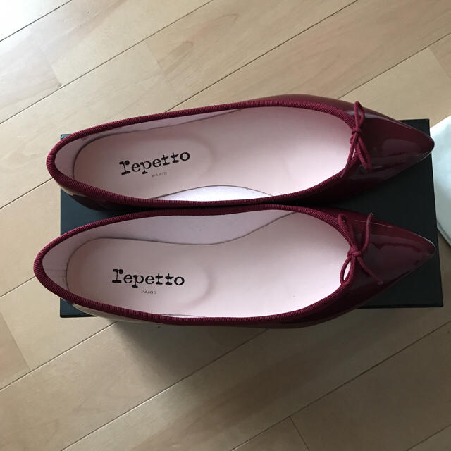 repetto(レペット)のrepetto レペットバレエシューズ BRIGITTE 38.5 未使用品 レディースの靴/シューズ(バレエシューズ)の商品写真