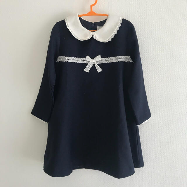 Wacoal(ワコール)のワンピース ネイビー 110 キッズ/ベビー/マタニティのキッズ服女の子用(90cm~)(ワンピース)の商品写真