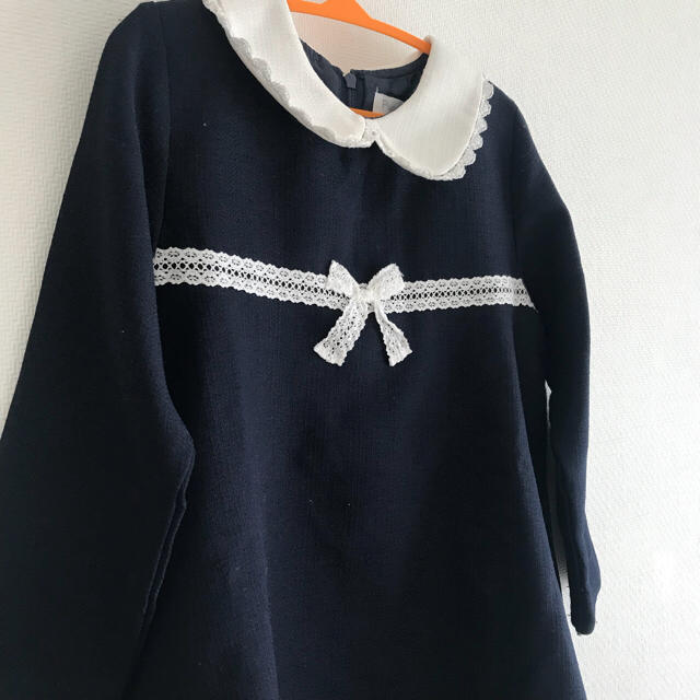 Wacoal(ワコール)のワンピース ネイビー 110 キッズ/ベビー/マタニティのキッズ服女の子用(90cm~)(ワンピース)の商品写真