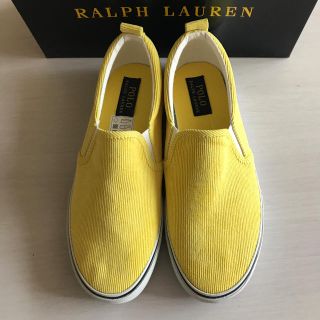 ポロラルフローレン(POLO RALPH LAUREN)の春色スリッポン❤︎ポロラルフローレン 24cm(スリッポン/モカシン)