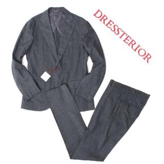 S特別オファー 素敵☆DRESSTERIORドレステリア 夏麻ストライプスーツ
