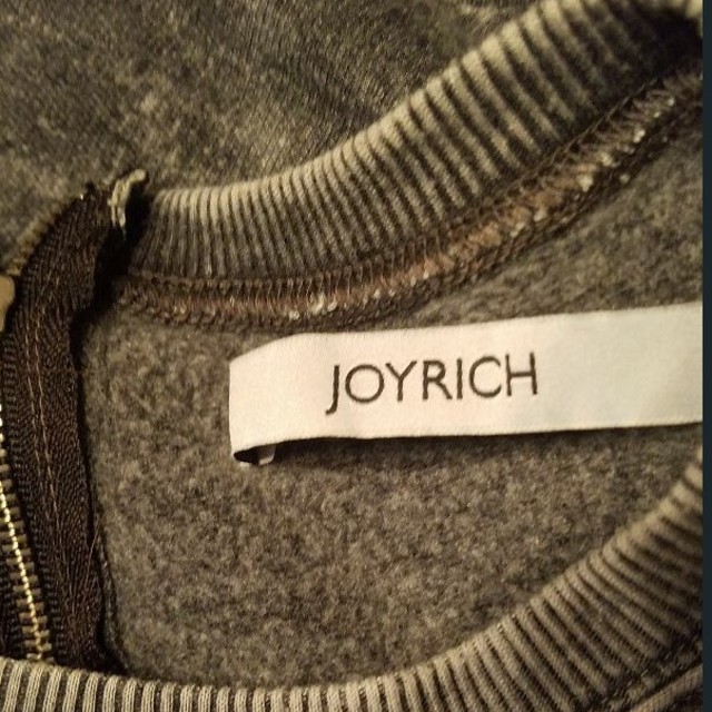 JOYRICH(ジョイリッチ)の♡JOYRICH♡richスウェット♡裏起毛♡ショート丈♡スエット♡トレーナー♡ レディースのトップス(トレーナー/スウェット)の商品写真