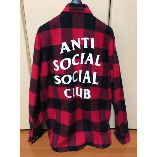 シュプリーム(Supreme)のK.G様専用 anti social social club red (シャツ)