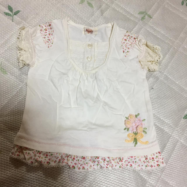 Souris(スーリー)のスーリー Tシャツ 90センチ キッズ/ベビー/マタニティのキッズ服女の子用(90cm~)(Tシャツ/カットソー)の商品写真