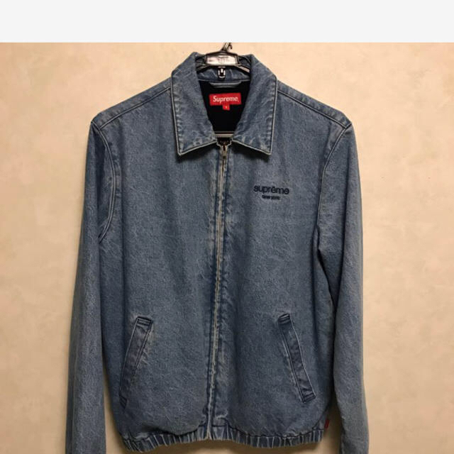 supreme denim harrington jacket