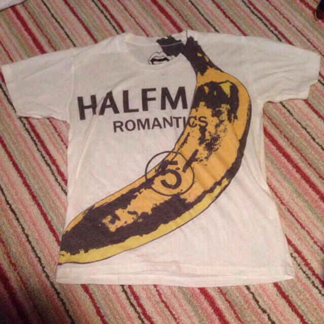 HALFMAN(ハーフマン)のHALFMAN バナナTシャツ レディースのトップス(Tシャツ(半袖/袖なし))の商品写真