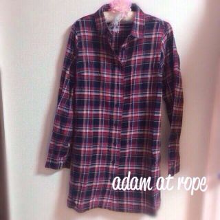 アダムエロぺ(Adam et Rope')のアダムエロペ♡チェックワンピース(ミニワンピース)