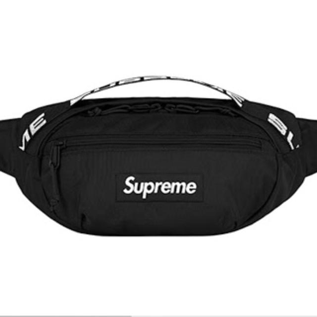 Supreme - Waist Bag 18ss black