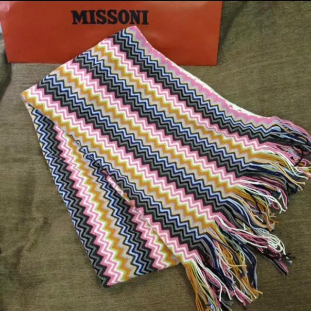 MISSONI - 新品 イタリア製 ミッソーニ MISSONI マルチニットストールの通販 by くもすけぃと's shop｜ミッソーニならラクマ