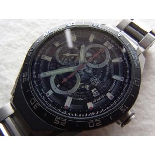 タグホイヤー(TAG Heuer)の希少 タグホイヤー コネクテッド SAR8A80 チタンブレスモデル 極上品(腕時計(デジタル))