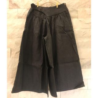 ネストローブ(nest Robe)のネストローブnest Robeベルト付きリネンキュロットパンツ(キュロット)