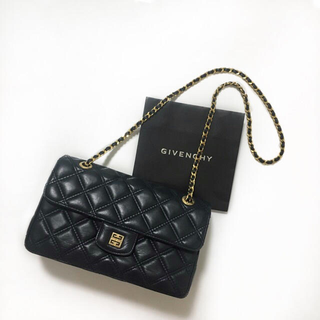 ファッションなデザイン 美品 GIVENCHY ゴールドチェーン ショルダー