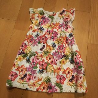 ザラキッズ(ZARA KIDS)の大幅値下げ★美品 ZARAbaby 花柄ワンピース(ワンピース)