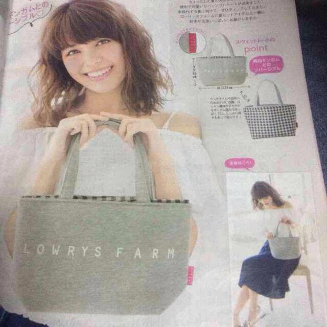 LOWRYS FARM(ローリーズファーム)の新品未使用♪ レディースのバッグ(トートバッグ)の商品写真