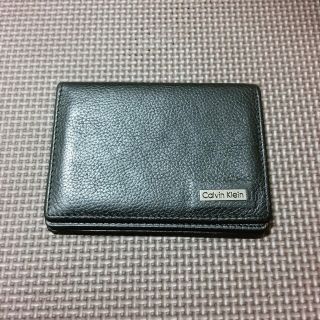 カルバンクライン(Calvin Klein)のck カルバンクライン 名刺入れ 美品(名刺入れ/定期入れ)