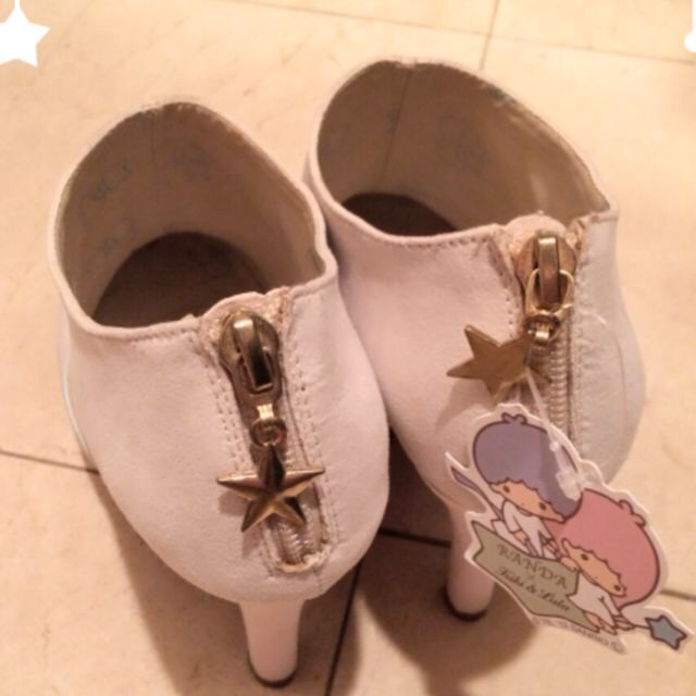RANDA(ランダ)のRANDA キキララブーティ ピンク レディースの靴/シューズ(ブーツ)の商品写真