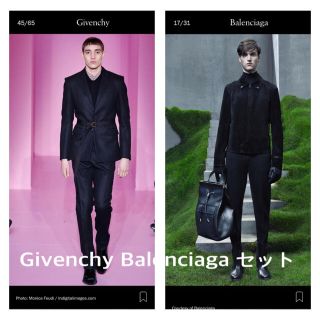 バレンシアガ(Balenciaga)の定価30万超 セット出品 givenchy balenciaga (テーラードジャケット)