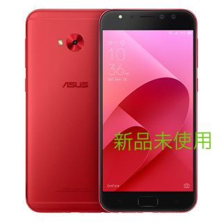 エイスース(ASUS)の新品未使用 ZenFone4 Selfie Pro 64GB ルージュレッド(スマートフォン本体)