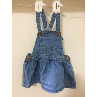 ザラキッズ(ZARA KIDS)のクリハタmama様  ZARAデニムワンピース9〜12M(ワンピース)